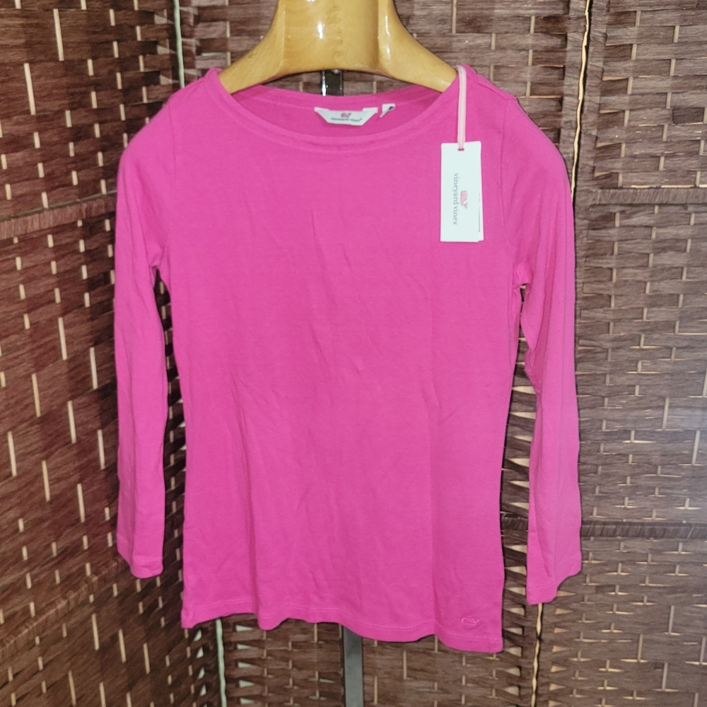Vineyard Vines Casual Knit Boatneck Tee